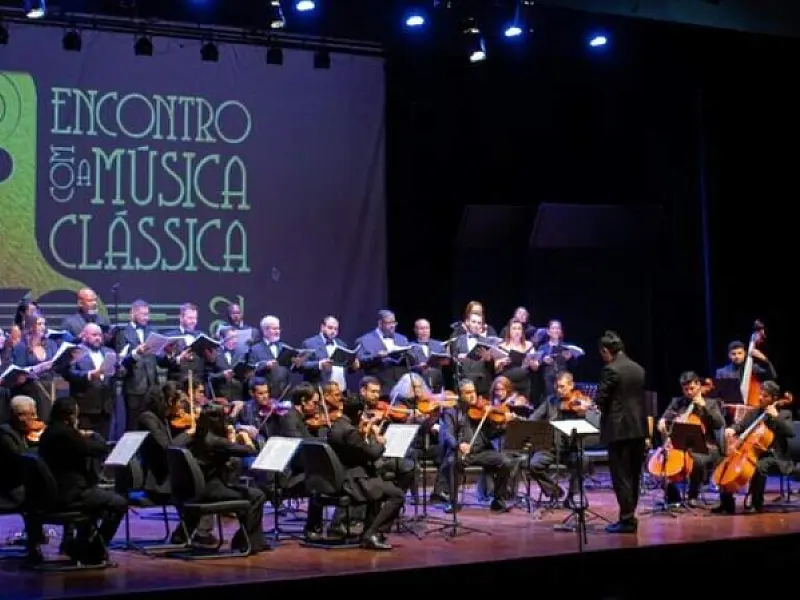 Concerto gratuito reúne 180 jovens e encerra 1º Encontro de Orquestras do Sesc MS