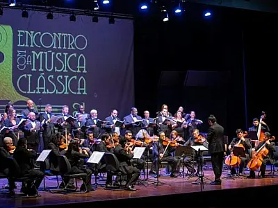 Concerto gratuito reúne 180 jovens e encerra 1º Encontro de Orquestras do Sesc MS
