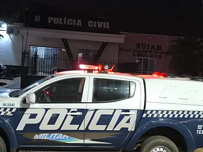 Homem é preso após tentar enforcar esposa e ameaçar enteado com faca em MS