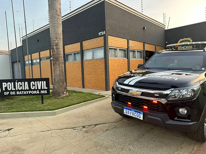 Padrasto é preso após tentar matar enteado com golpe de faca no pescoço em MS