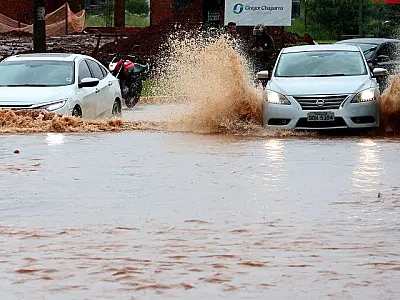 Em 24h horas, Campo Grande acumula 34,8 mm de chuva