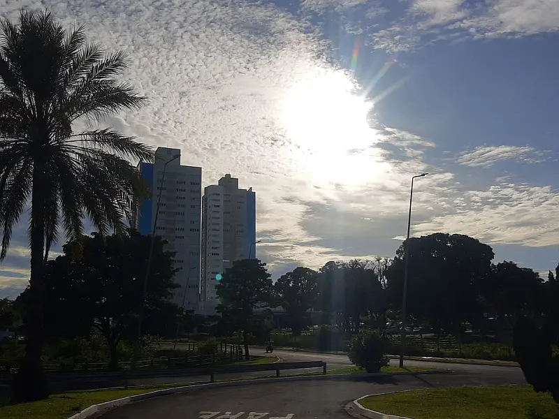 Previsão indica sol firme e máximas de 38°C nesta segunda-feira em MS