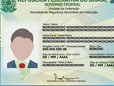Mutirão oferece emissão da nova carteira de identidade neste fim de semana na Capital