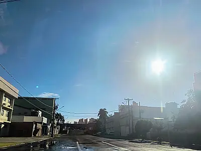 MS pode ter calor de 40°C e temporais isolados nesta quarta-feira