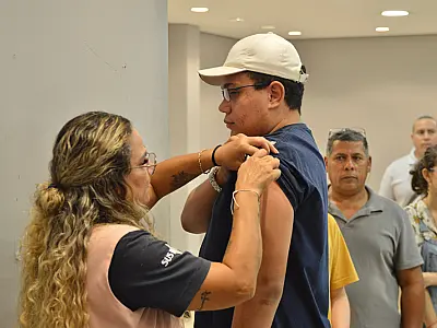 Sábado é dia de vacina grátis no Pátio Central; veja os horários