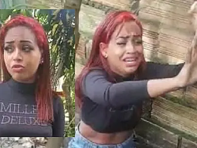 Vídeo: "Drica do Pó" implora pela vida antes de ser executada no tribunal do crime