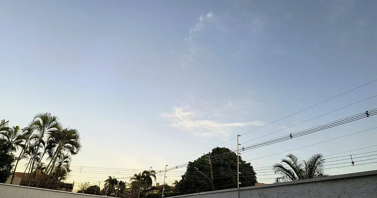 Sábado começa gelado em MS, mas sol predomina ao longo do dia