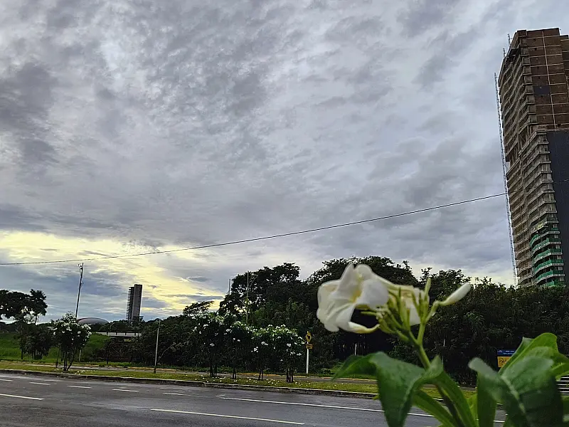 Frente fria traz tempestades e fenômeno da mínima invertida para MS
