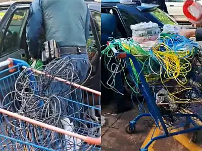 Furto em construção termina com casal preso em Dourados