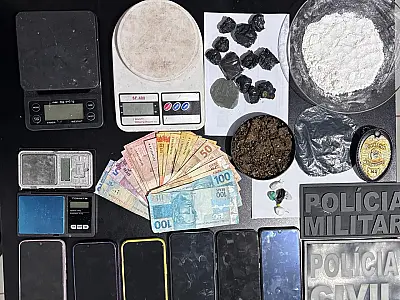 Operação em Deodápolis prende envolvido com tráfico e apreende moto de ‘delivery’