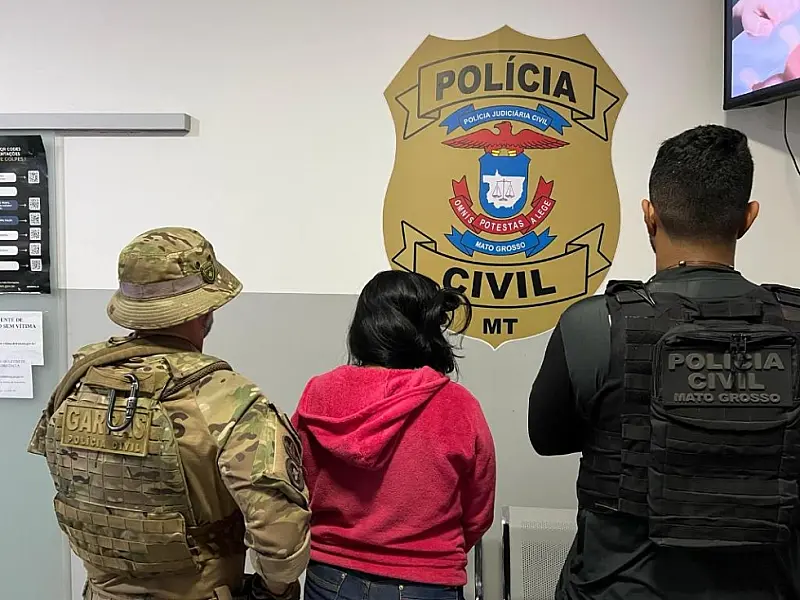 Investigada por homicídios em MS tenta fugir para MT, mas acaba capturada
