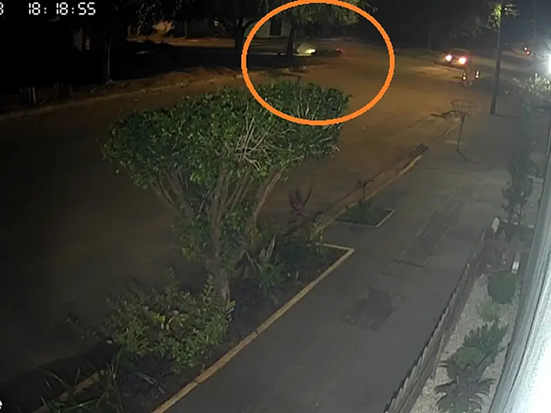 VÍDEO: Motociclista fica ferido após sofrer queda em quebra-molas no Colúmbia