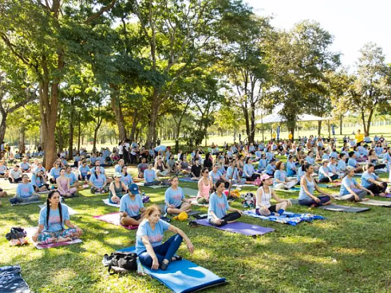 Festival de Yoga leva atividades gratuitas ao Parque das Nações neste domingo