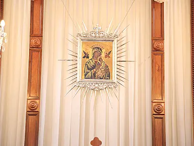Após restauração, ícone de Nossa Senhora do Perpétuo Socorro retorna à Capital amanhã