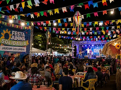 Arraiá solidário movimenta Jardim Columbia neste fim de semana