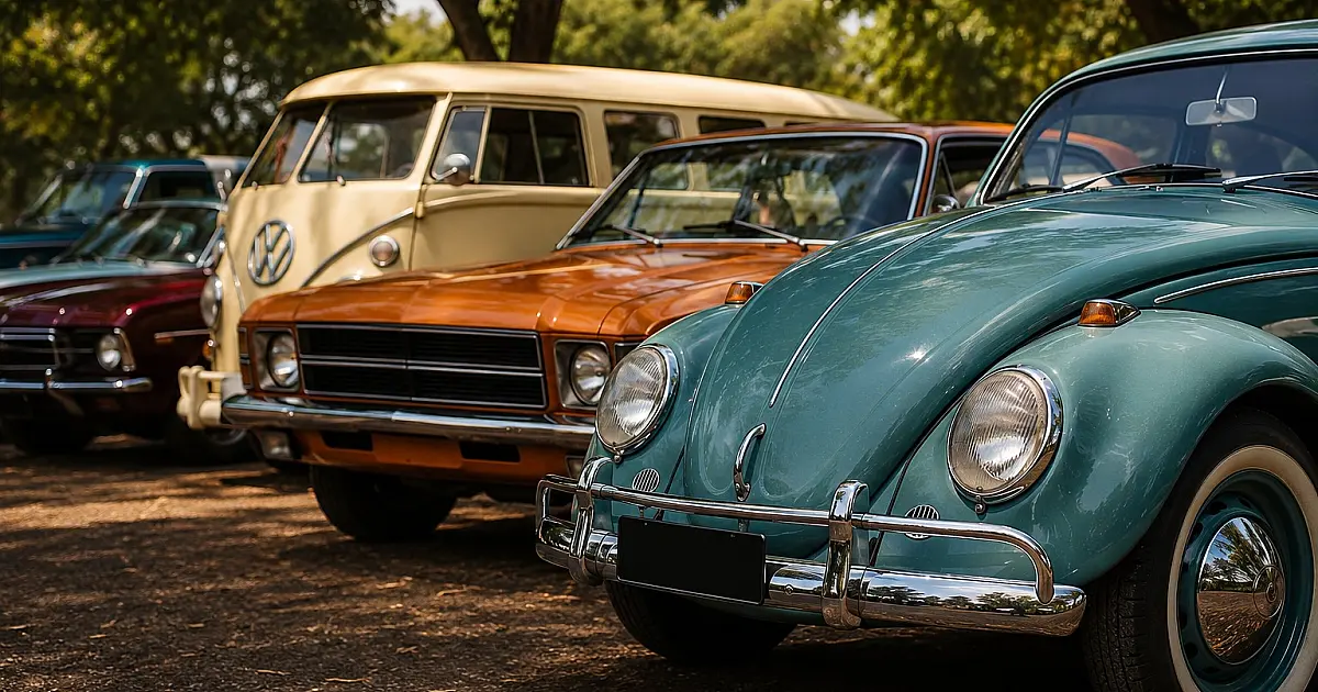 Encontro de Opalas e carros antigos arrecada brinquedos em Campo Grande