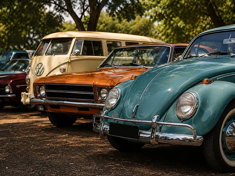 Encontro de Opalas e carros antigos arrecada brinquedos em Campo Grande
