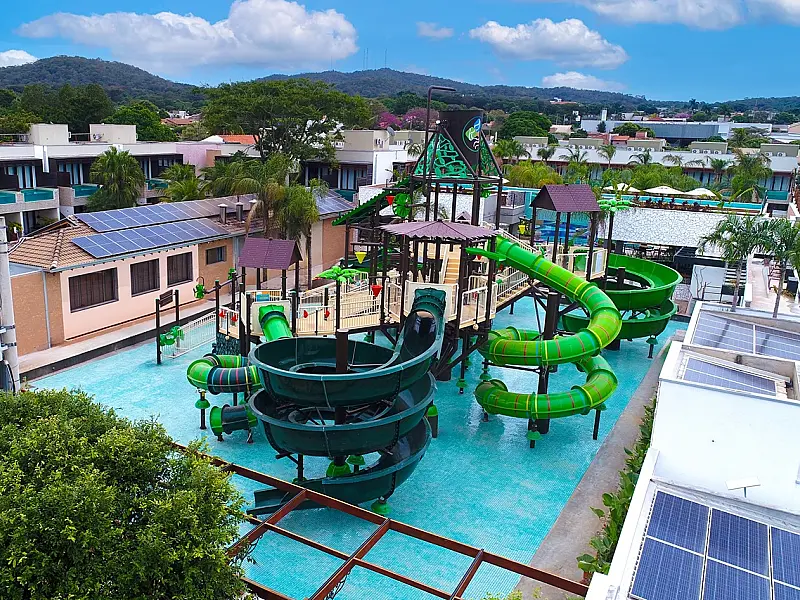 Maior parque aquático de hotel de MS será inaugurado em Bonito