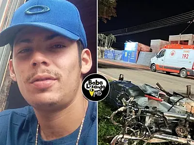 Família pede orações por motociclista intubado após grave colisão em Sidrolândia