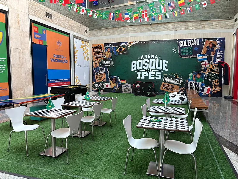Bosque dos Ipês abre no feriado com pista de gelo e Arena de Futebol