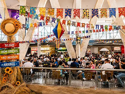 Festa junina em shopping da Capital terá três dias de shows e comidas