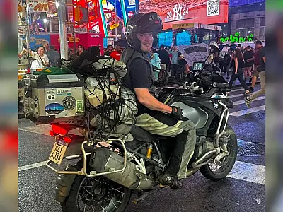 De moto, empresário de Campo Grande se prepara para dar volta ao mundo em 3 meses