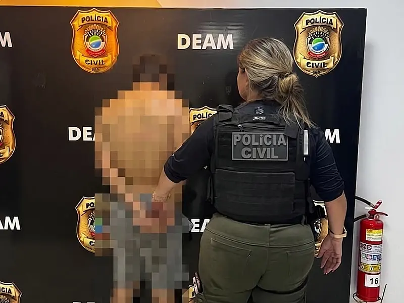 Jovem é preso na Capital após ameaçar mãe de morte com espingarda em casa