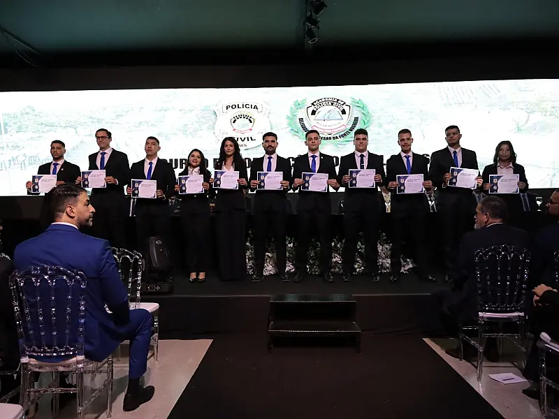 Polícia Civil forma 447 novos investigadores e escrivães para reforçar efetivo em MS