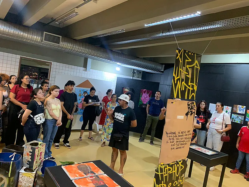 Coletivo Enegrecer segue com exposição aberta na Fundação de Cultura até o fim de junho