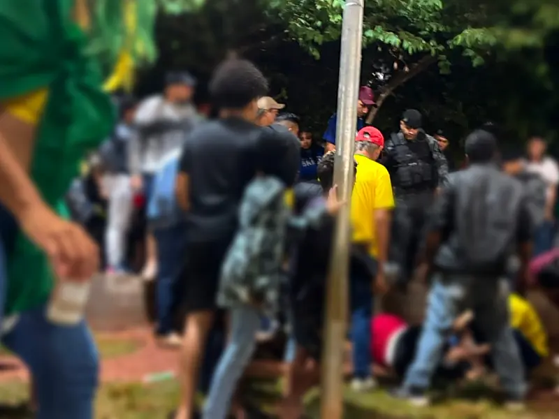 AGORA: Homem é assassinado a tiros durante jogo do Brasil na Capital