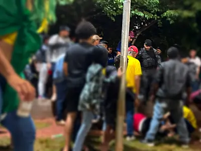 AGORA: Homem é assassinado a tiros durante jogo do Brasil na Capital