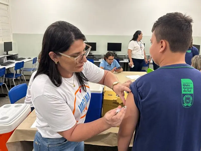 Aluno Imunizado aplica mais de 30 mil doses em 78 municípios de MS