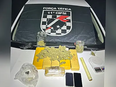 Após discutir com a companheira, homem é preso por tráfico em Campo Grande