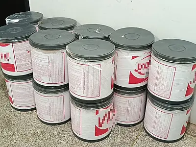 Quase 200 kg de maconha são apreendidos dentro de latas de massa corrida na BR-163