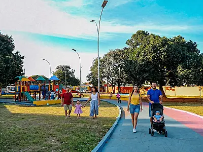 Com feriado prolongado, parques e praças se tornam opção de lazer gratuita na Capital