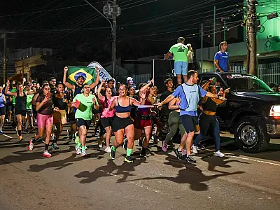 Dia do Corre terá largada na noite desta segunda  e percurso pelas ruas centrais da Capital