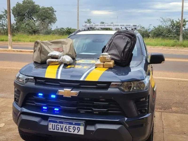 Passageiras de carro de aplicativo são presas com combo de drogas em MS