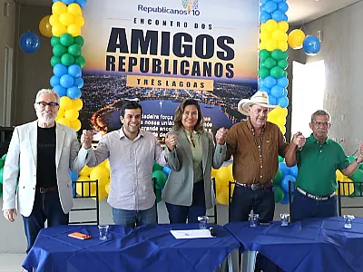 Republicanos realiza encontro e lança pré-candidatura em Três Lagoas