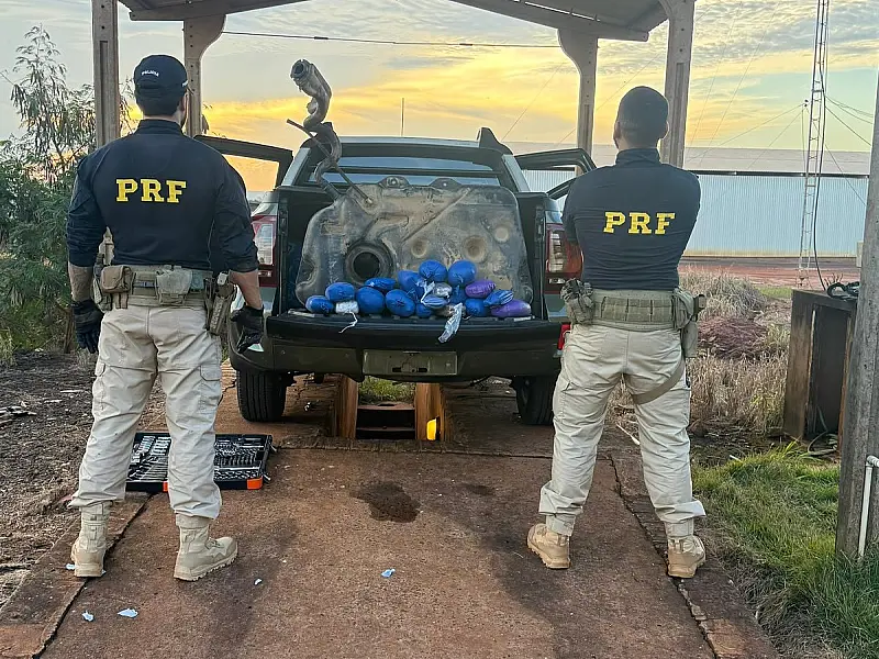 PRF faz apreensões de drogas e prende dois motoristas na fronteira de MS