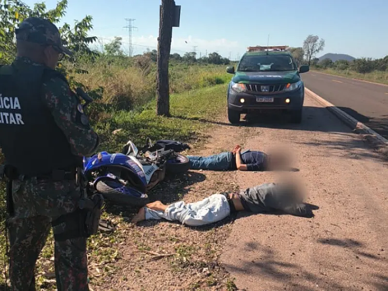 Motocicleta furtada em Campo Grande é encontrada na BR-262 rumo a Bolívia