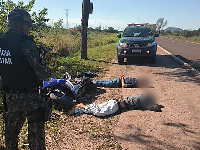 Motocicleta furtada em Campo Grande é encontrada na BR-262 rumo a Bolívia