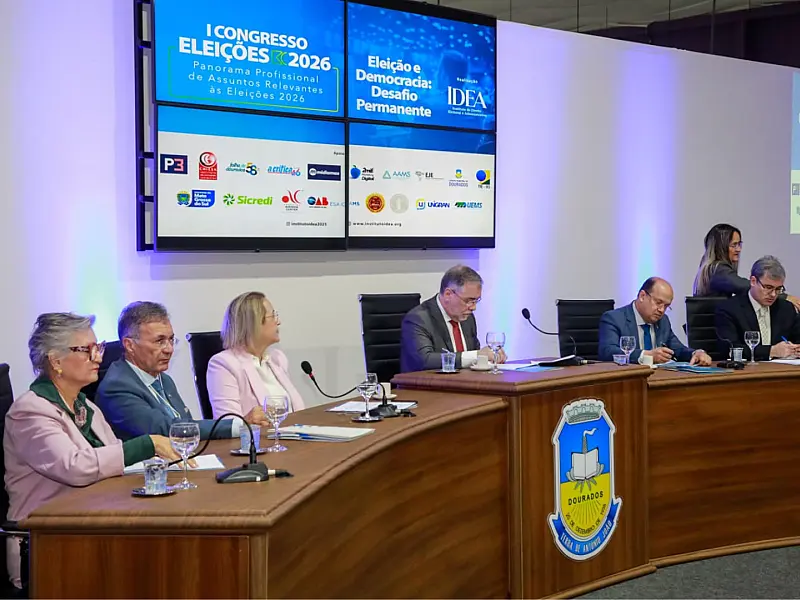 TJMS participa de debate sobre os desafios das eleições de 2026 e o uso de IA