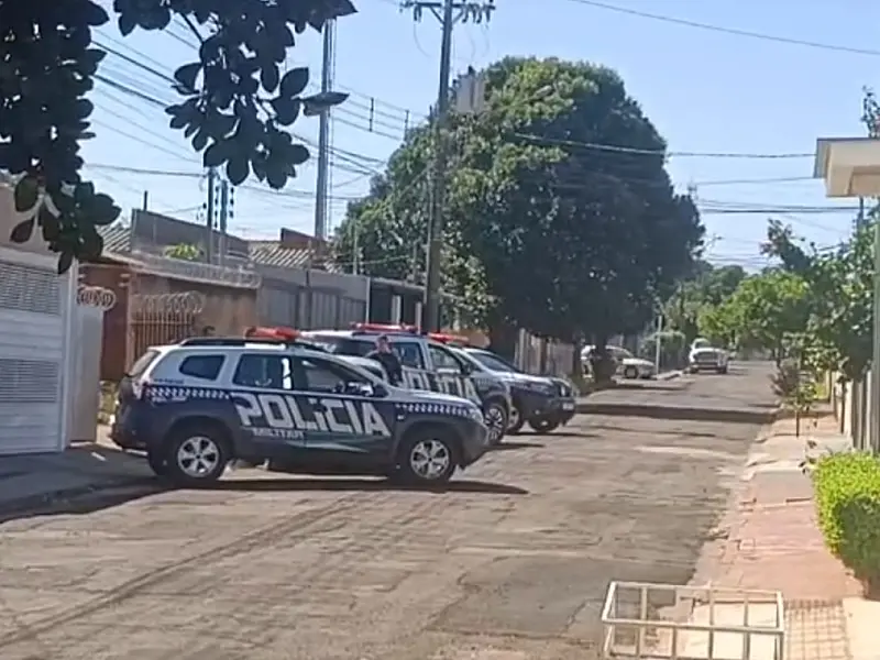 Vídeo: Homem que tentou matar a esposa é preso após perseguição em Campo Grande