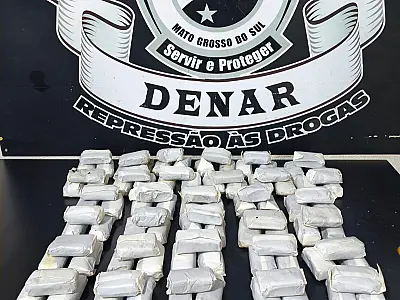 Denar apreende 10 quilos de haxixe em transportadora de Campo Grande