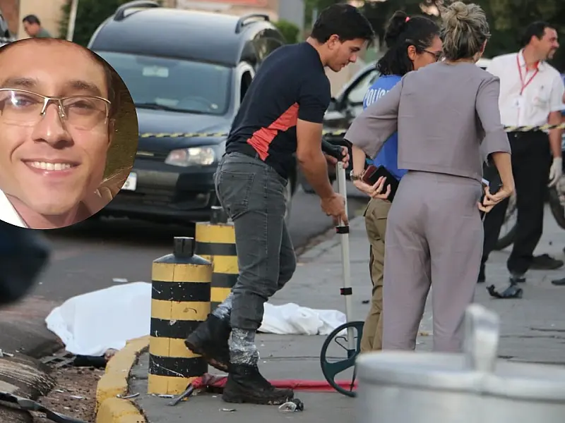 'Grande amor da minha vida partiu', diz esposa após morte de motociclista na Capital