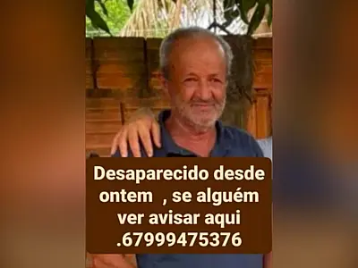 Após sair de casa, idoso desaparece e família registra ocorrência em Deodápolis