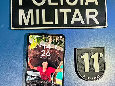 Homem é detido tentando desbloquear celular de vítima de homicídio em Nioaque
