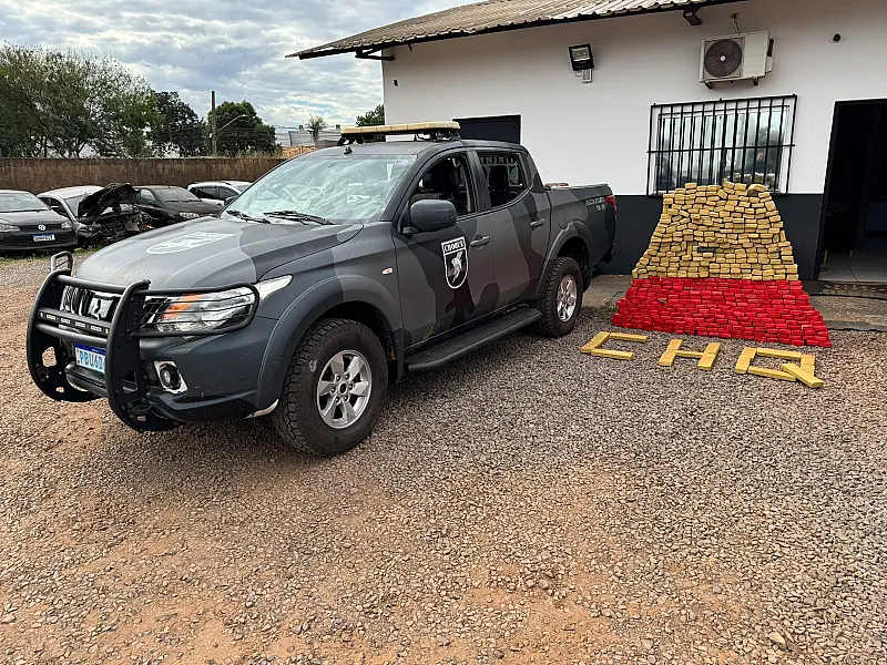 Choque apreende quase meia tonelada de maconha e prende mulher na Capital