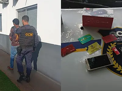 Reconhecido pela vítima em festa escolar, suspeito de furtos acaba preso pela GCM