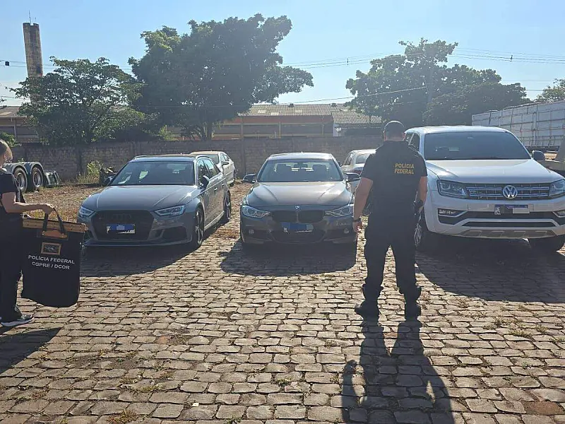 Justiça autoriza leilão de veículos parados em pátio da PF em MS